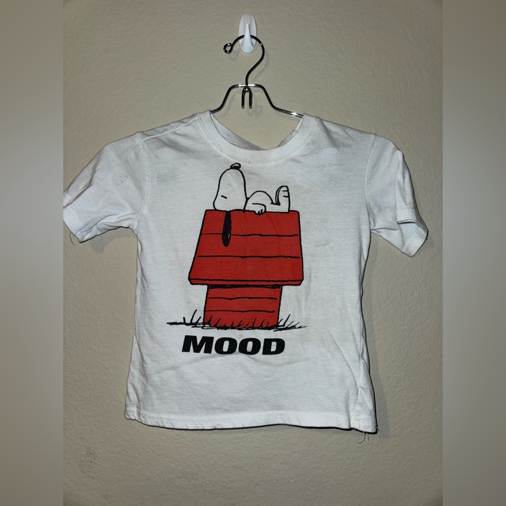 Peanuts Boys 3-4 Toddler Snoopy Doghouse T-Shirt